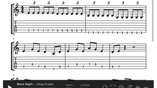 Black Night, Deep Purple