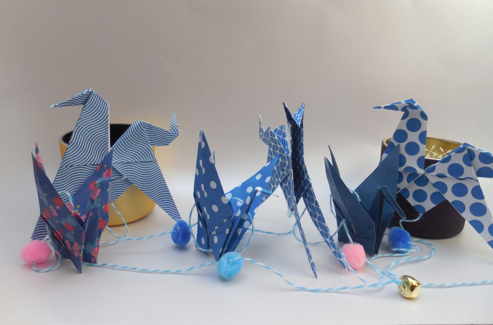 ATELIER ORIGAMI GUIRLANDE DE CHEVAUX ET GRUES