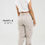 Miniatura: Pantalón cargo beige femme FIBER