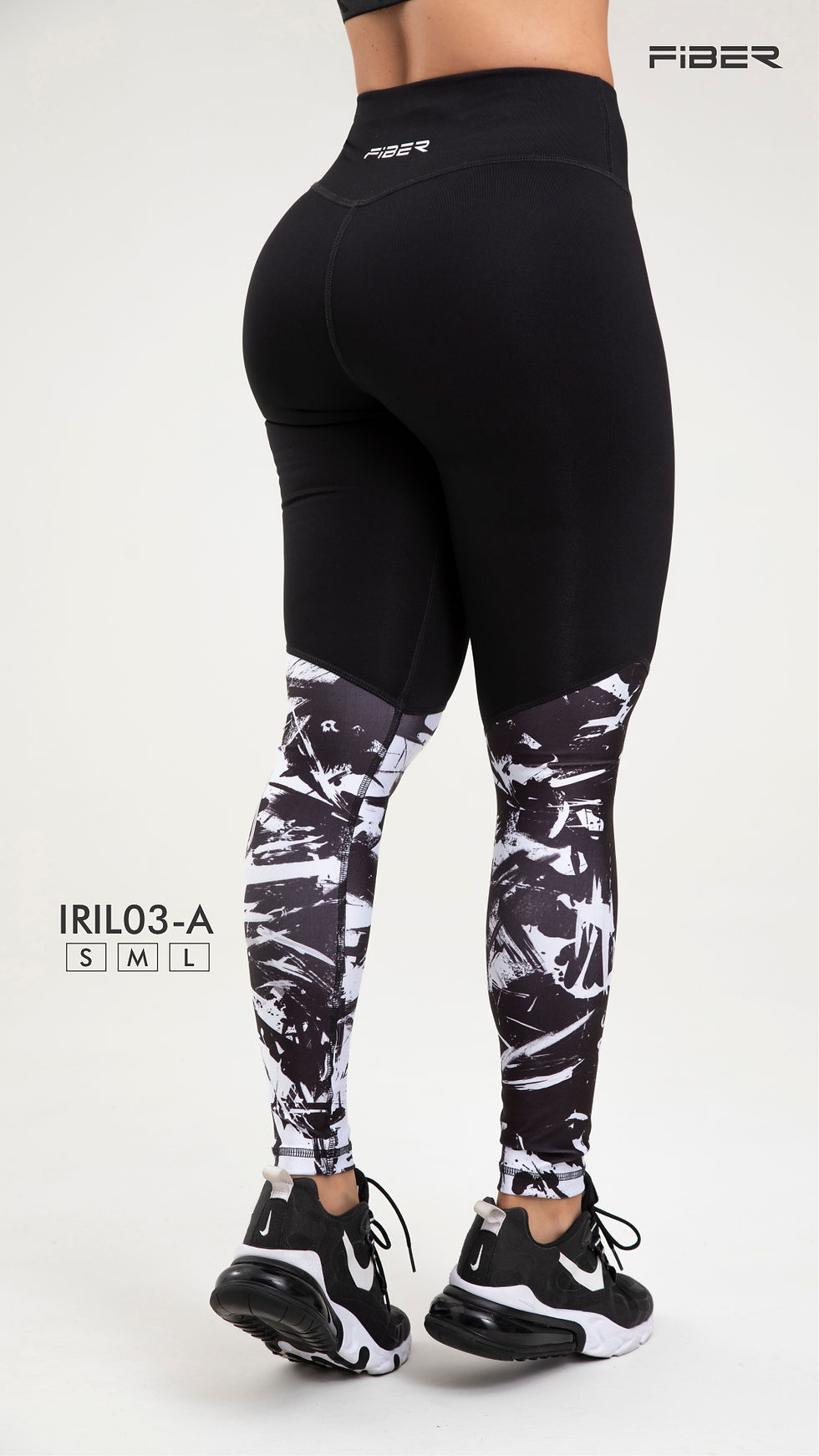Miniatura: LEGGINS  - THAT GIRL NEGRO/BLANCO - IRIL03A