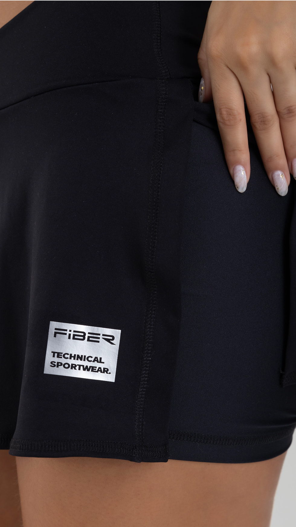 Miniatura: Falda negra luxury FIBER