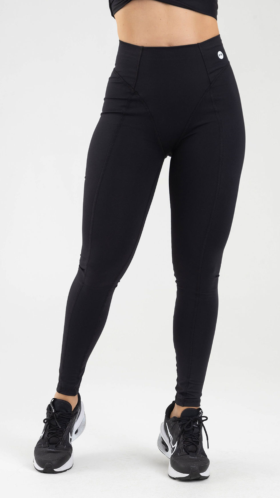 Miniatura: Leggings shapes negro femme FIBER