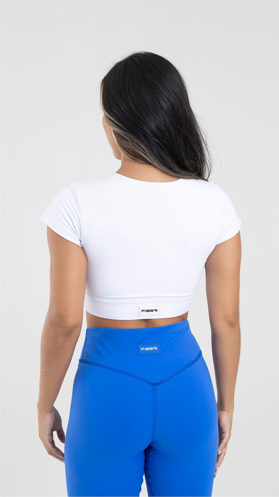 Miniatura: TOP MANGA COTA BLANCO DEEP FLEX FIBER FLET02-B