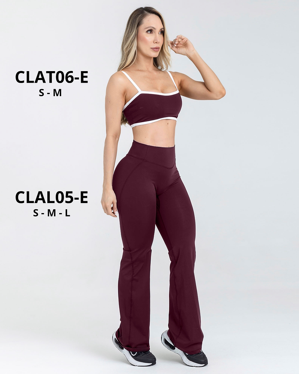 Thumbnail: TOP SPORT BRA VINOTINTO CLASSY FIBER