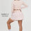 Thumbnail: TOP MANGA LARGA BEIGE BREATHLESS FANCY FIBER
