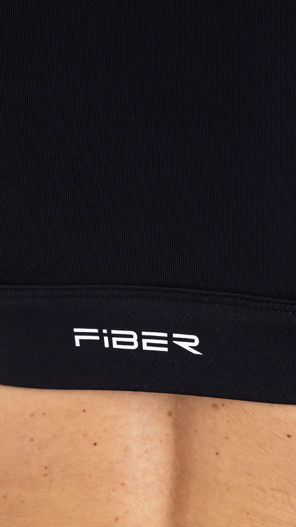 Thumbnail: TOP MANGA LARGA NEGRO - FIBER SPORTY CHIC SPOT02