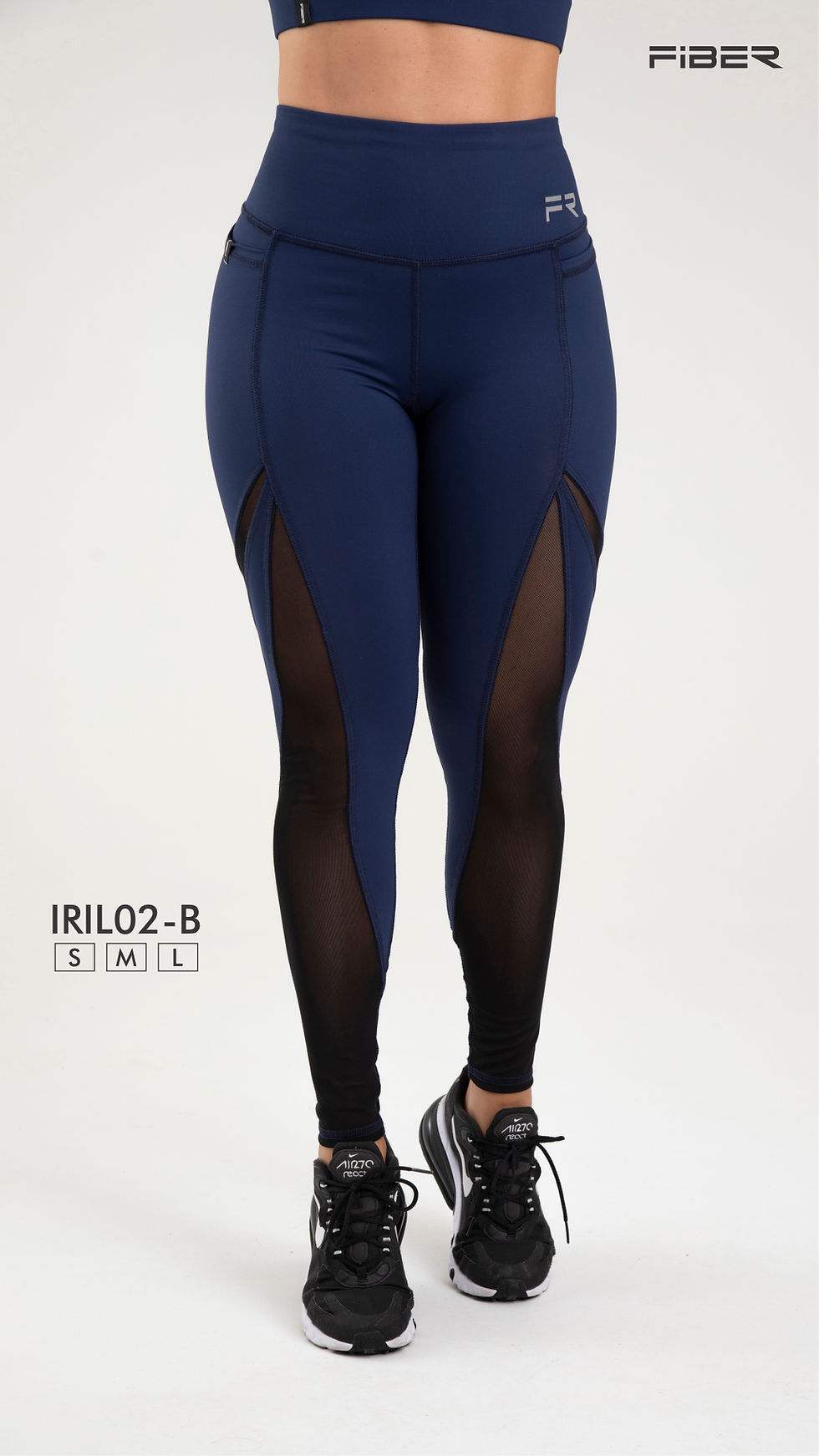 Miniatura: LEGGINS  - THAT GIRL AZUL / TRANSPARENCIAS - IRIL02b