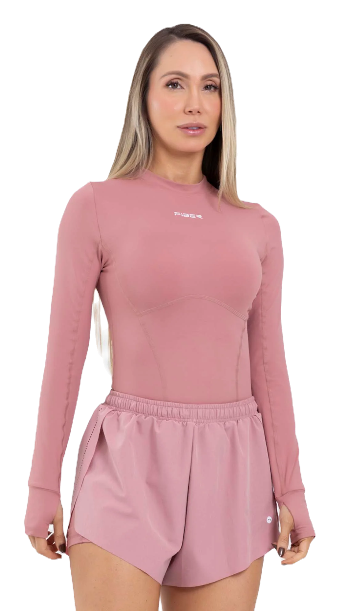 BLUSA SCUP LINE ROSA JASMIN - FIBER MOVE - MOVB01C