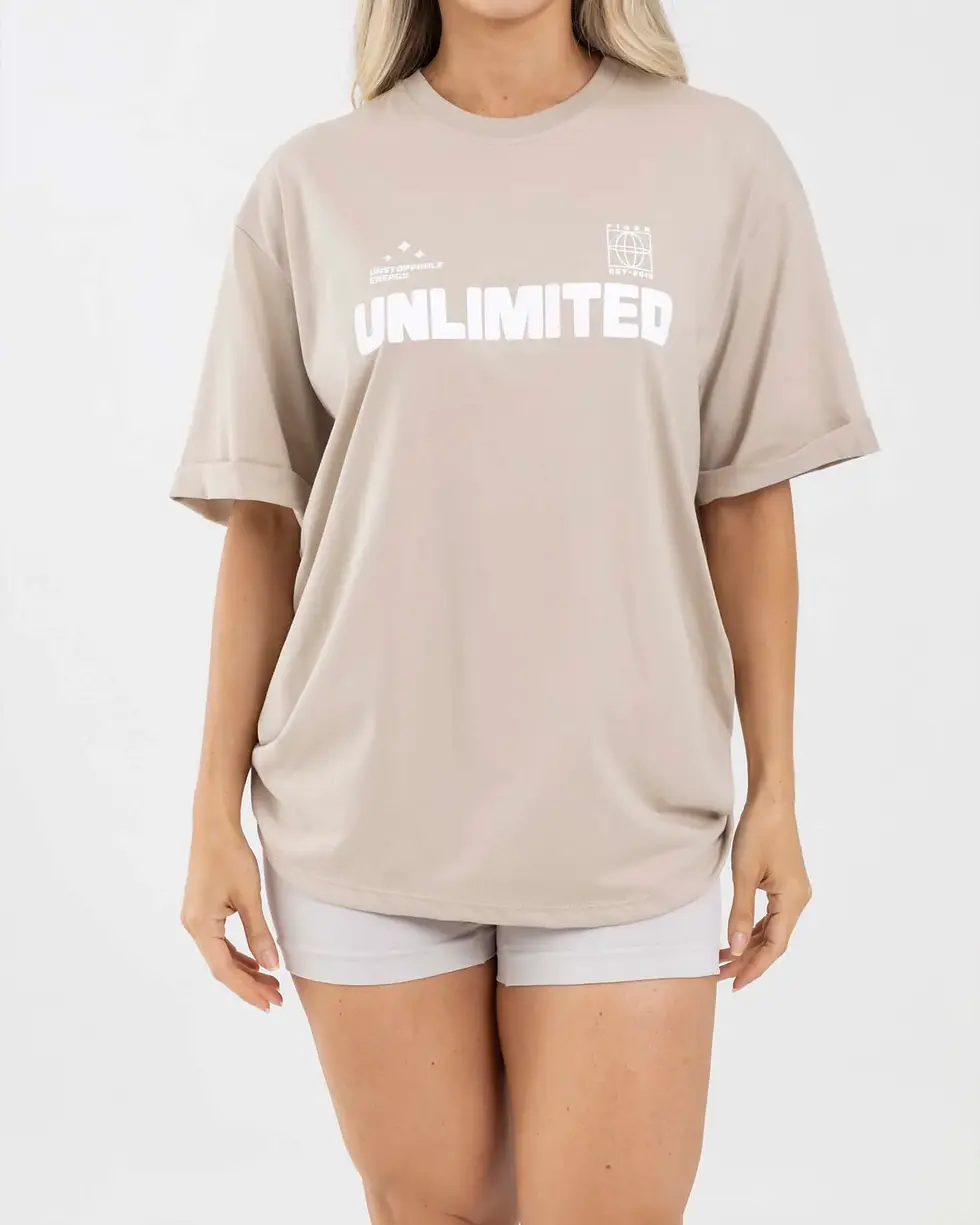 CAMISETA OVERSIZE CAFE NUTS CORE PASSION FIBER