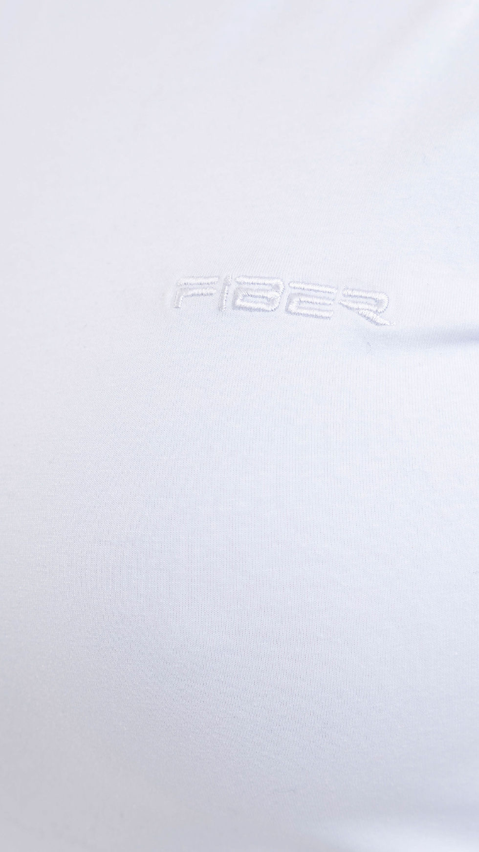 Miniatura: Camiseta manga corta casual blanco femme FIBER