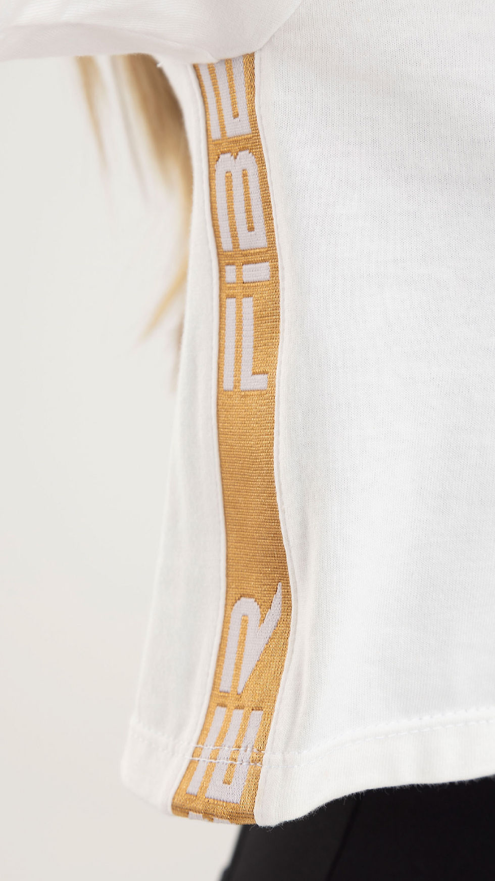 Miniatura: BLUSA DEPORTIVA BLANCA/DORADO FIBER EUPHORIC ORIB01E