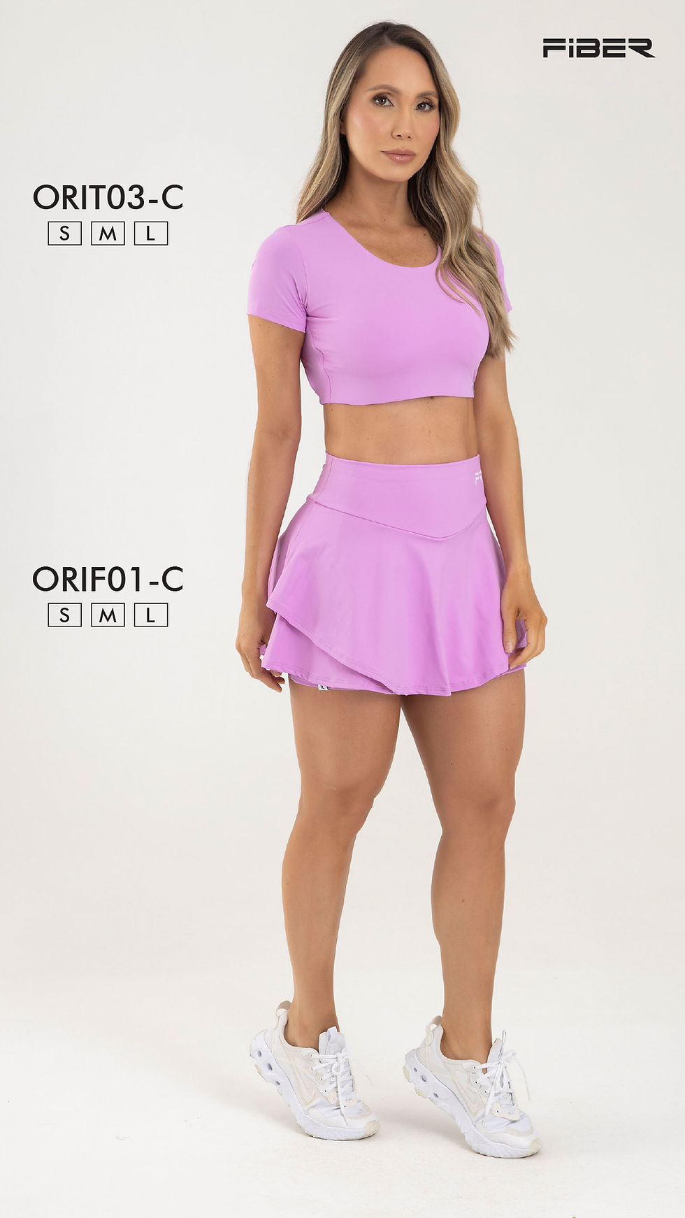 Miniatura: FALDA CORTA  ROSA- FIBER EUPHORIC ORIF01