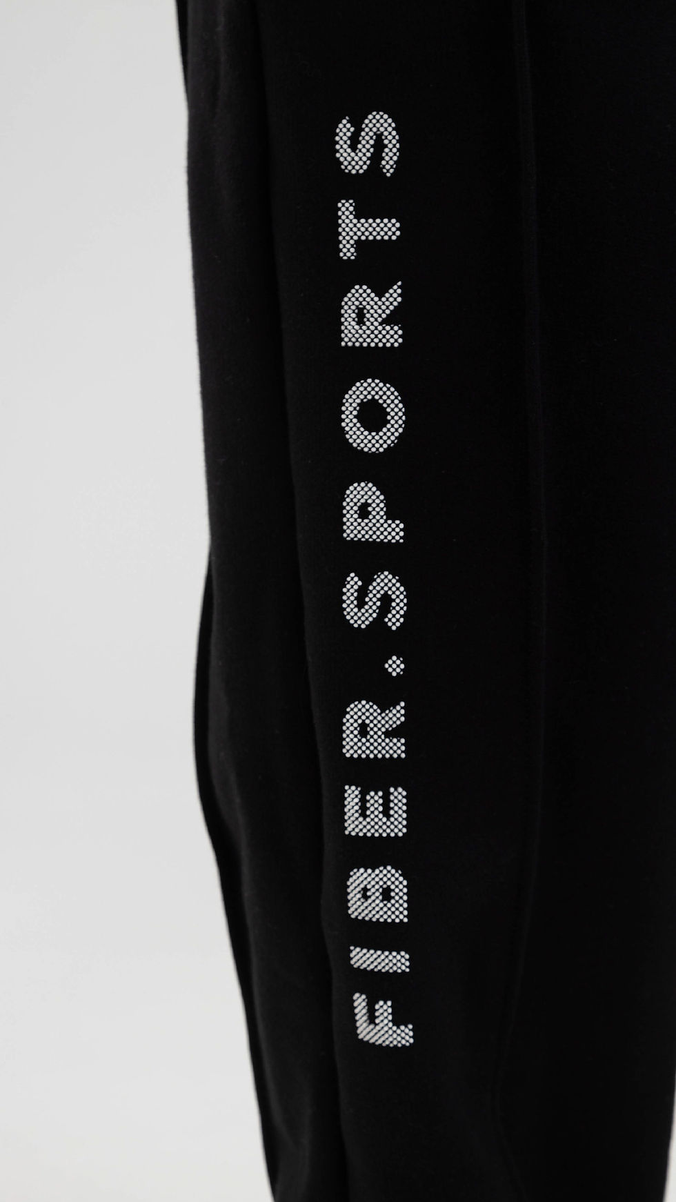 Miniatura: Jogger negro streetwear femme FIBER