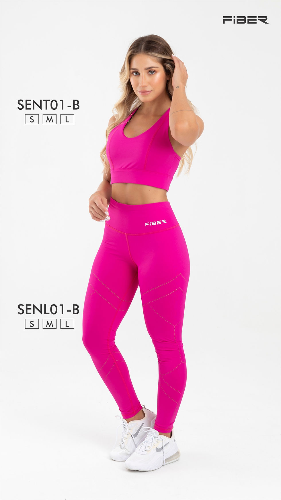 Miniatura: LEGGINGS  - SENSORY ROSA FIUSHA SENL01B