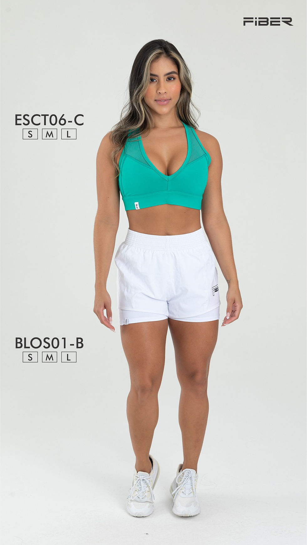 Miniatura: TOP AIRY MANGA SISA NET VERDE FIBER