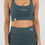 Thumbnail: TOP MANGA SISA BACK CROSS VERDE OSCURO GOOD SPORT FIBER
