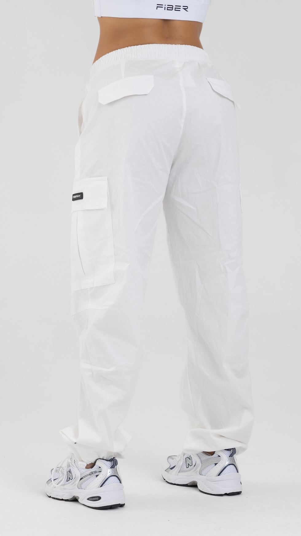 Miniatura: Pantalón blanco luxury FIBER
