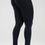 Miniatura: Leggings ruching high waist negro femme FIBER