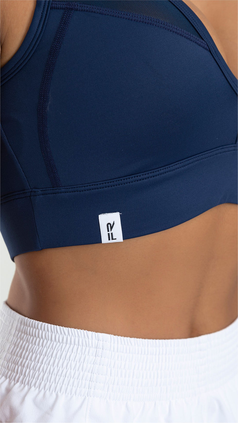 Thumbnail: TOP AIRY MANGA SISA NET AZUL NAVY FIBER