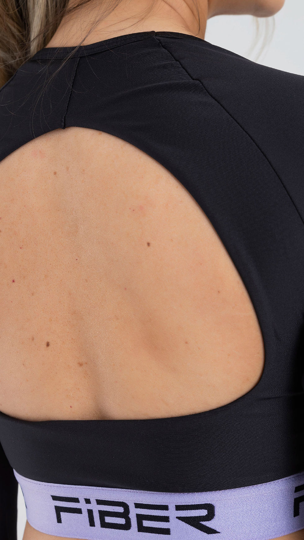 Miniatura: TOP L´AMOUR NEGRO/LILA FIBER