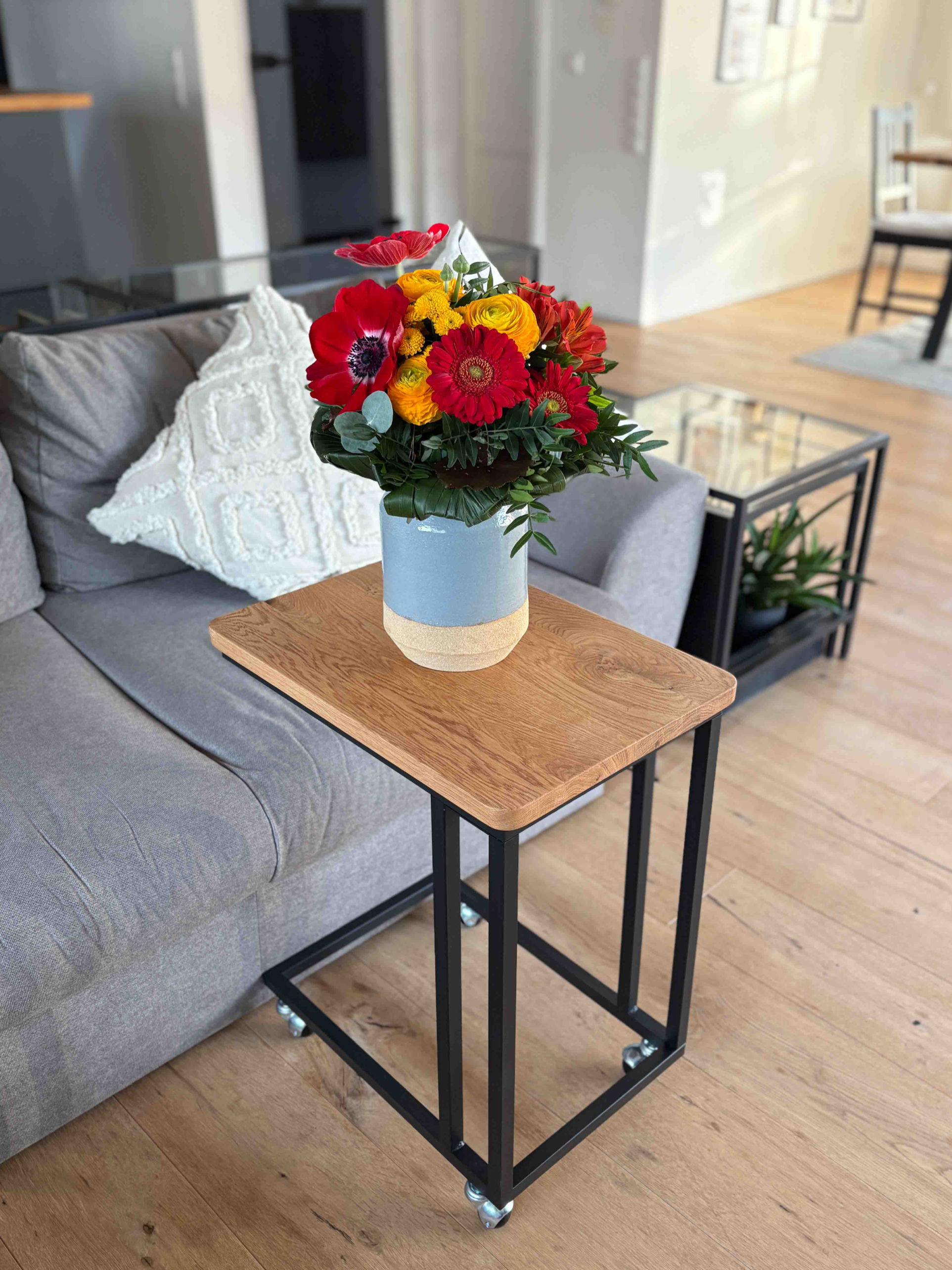 Beistelltisch - Eiche - 50x35x62 - Bernd