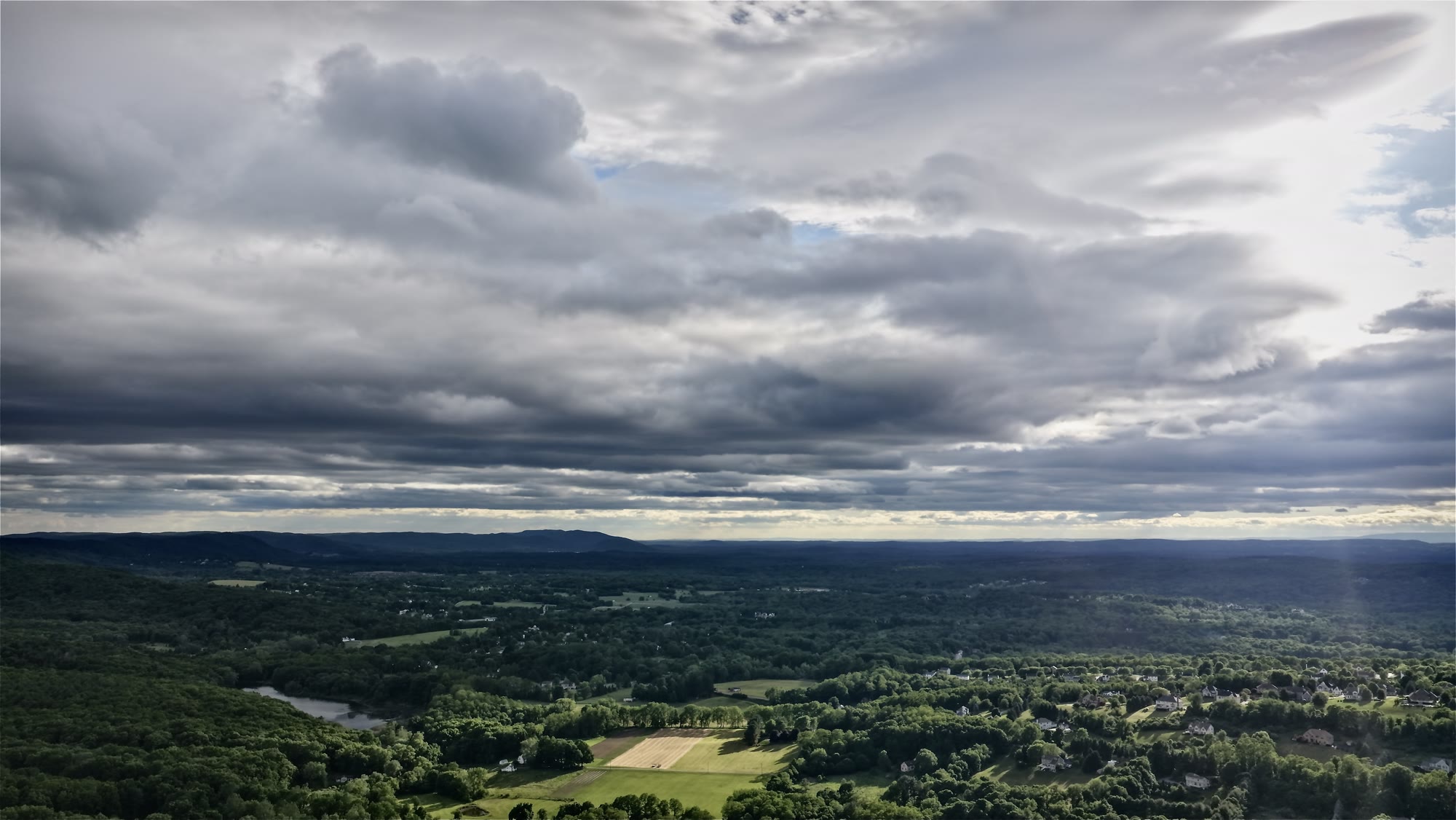 Aerial landscape