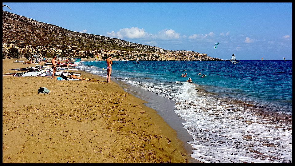journeys & scorpions | travelblog | Greece-Rhodes | Prasonisi Beach