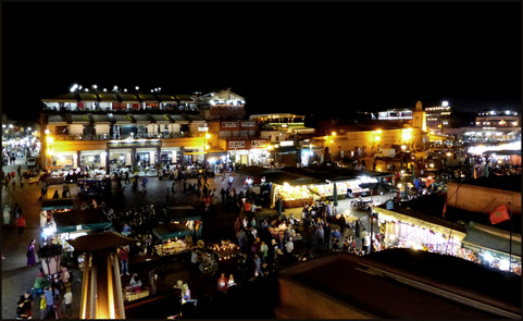 journeys & scorpions | travelblog | Morocco Marrakesh Jemma el Fna