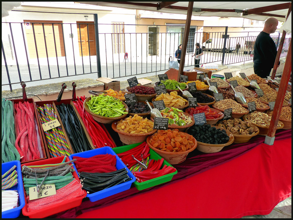 journeys & scorpions | travelblog | Spain | Mallorca | Market Sineu