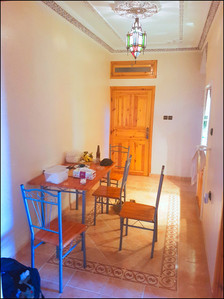 journeys & scorpions travel blog | Morocco Mirleft | Tayafut Apartments Terrace