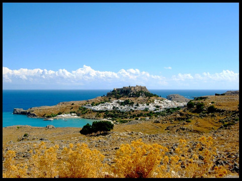 journeys & scorpions | travelblog | Greece-Rhodes | Lindos Acropolis
