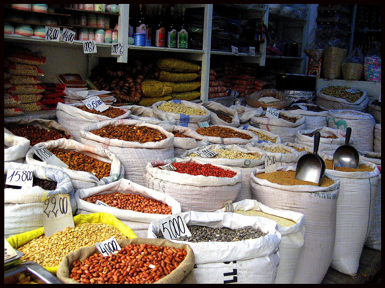 journeys & scorpions | travelblog | Tunisia | Sousse | Medina | Nuts