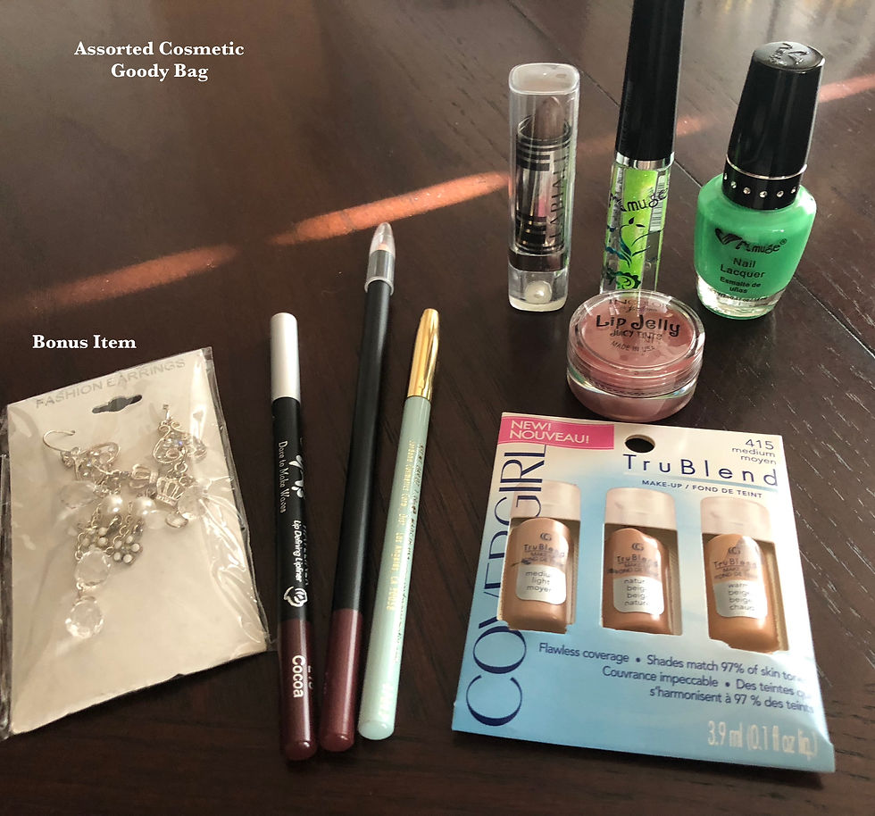 Assorted Cosmetic Goody Pack