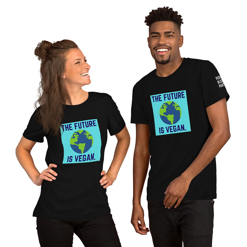 Thumbnail: THE FUTURE IS VEGAN - Short-Sleeve Unisex T-Shirt