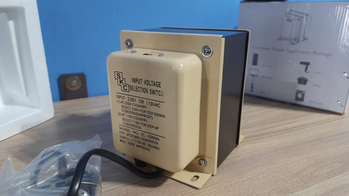 110V high power Transformer, step down, 230V=>110V