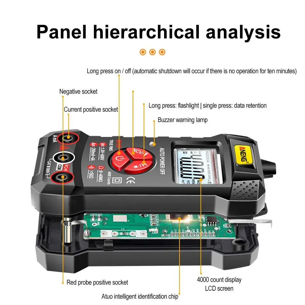 ANENG M167 Digital Mini Multimeter