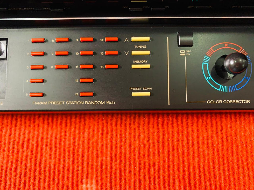 Thumbnail: Sansui S-XV1000 desktop AV Radio Receiver amplifier with remote