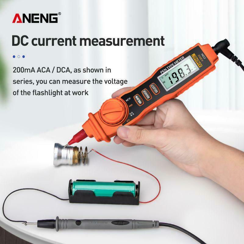 Thumbnail: ANENG pen type digital multimeter with capacitor measurement