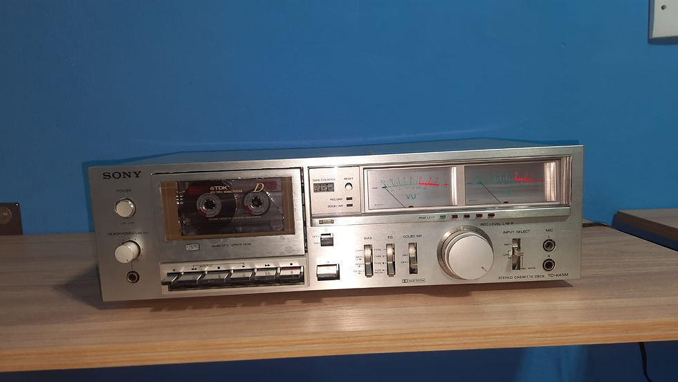 Thumbnail: Sony TC-K45M Cassette tape recorder  deck