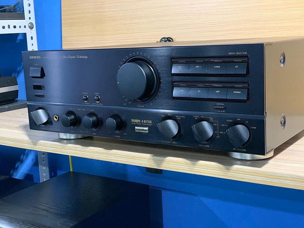 Onkyo Bi-MOS Integra A-817XG high fidelity audio power amplifier 200W