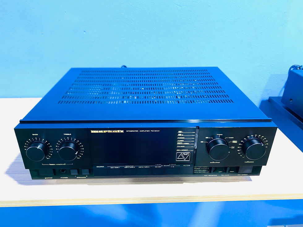 Thumbnail: Marantz PM64 high power audio power amplifier