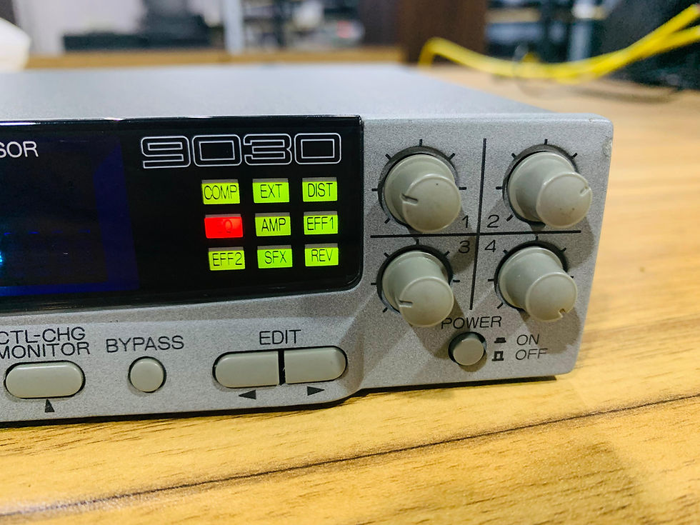 Thumbnail: Zoom 9030 advance instrument multi-effects DSP processor