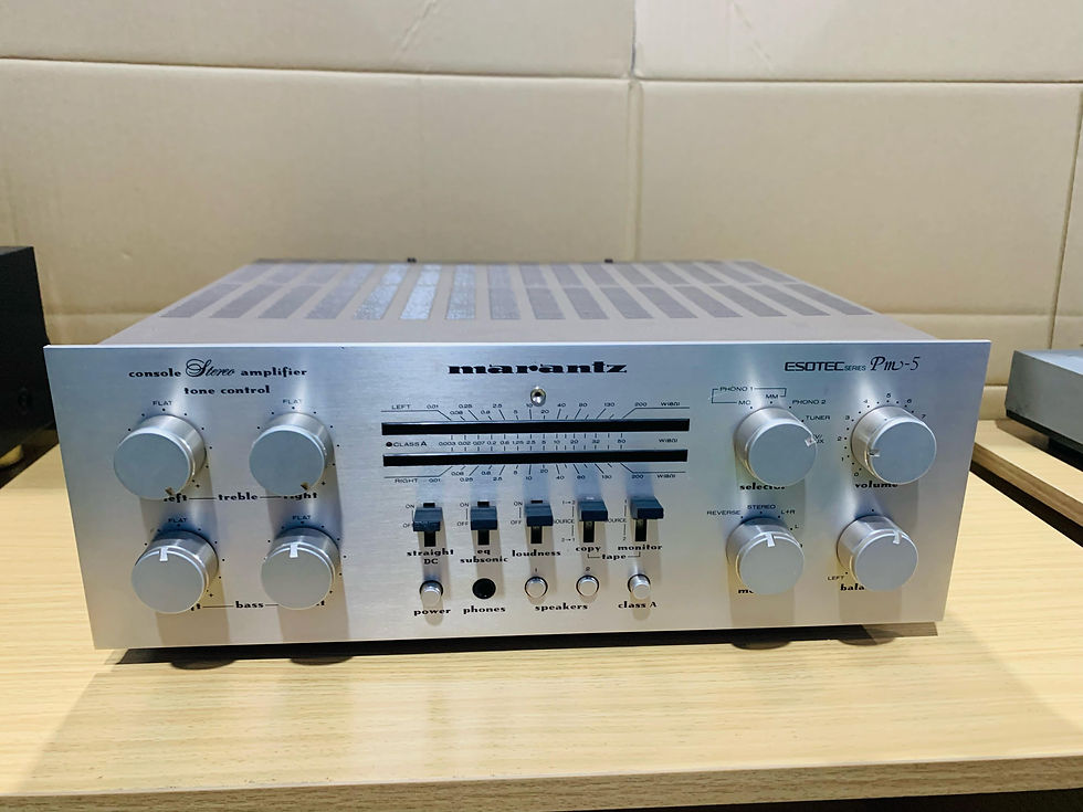 Thumbnail: Marantz Esotec PM-5 high quality audio power amplifier