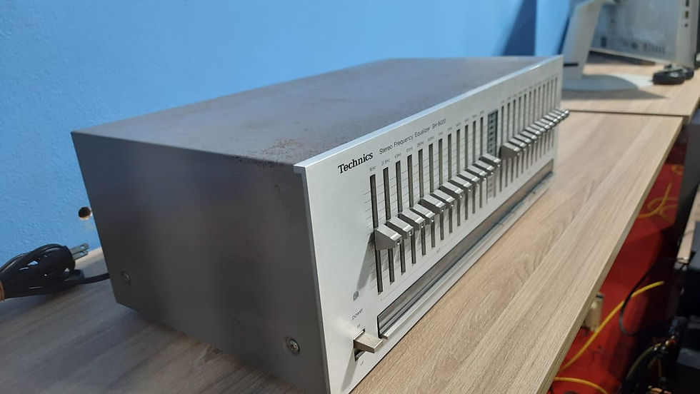 Thumbnail: Technics SH-8020 Vintage graphic equalizer