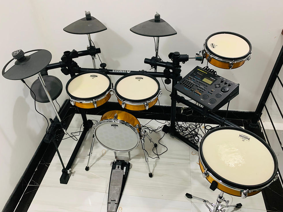 Thumbnail: Yamaha & Roland V-drum kit-Complete set