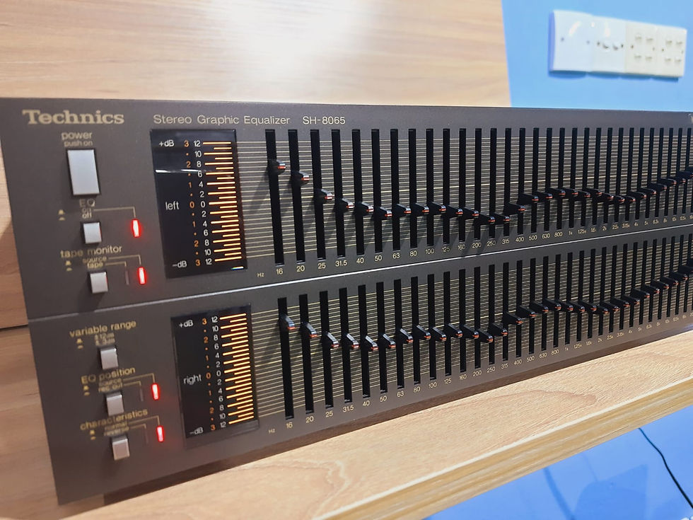 Technics ステレオグラフィックイコライザ Technics SH-8075ステレオ