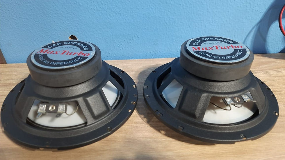 Thumbnail: MaxTurbo 6.5-inch 3 way car audio speakers- 65397LD