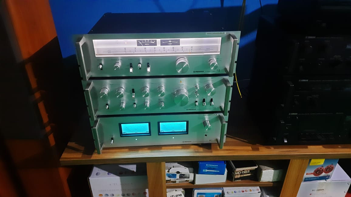 Pioneer M-73/C-73/F-73 Power-Pre Amplifier & Tuner