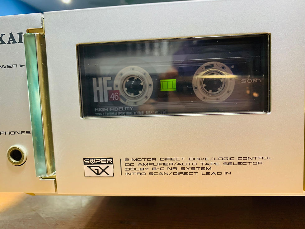 Thumbnail: AKAI GX-F31 Glass Head cassette tape deck from 1982