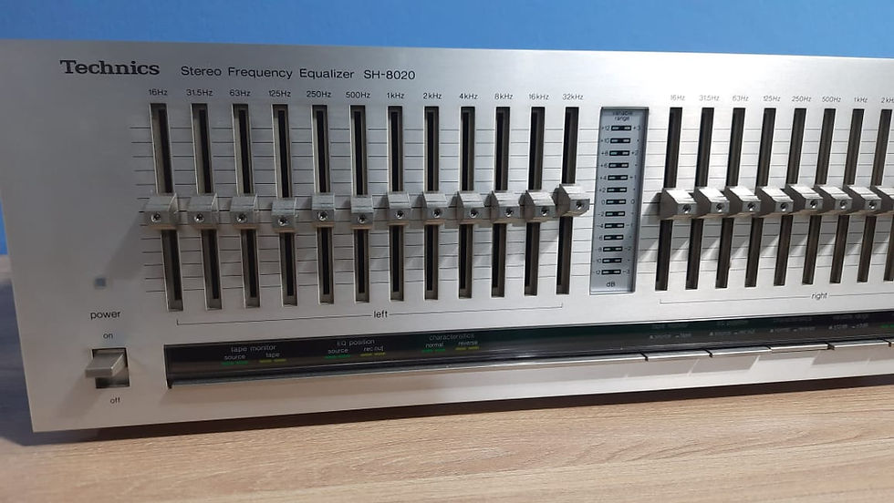 Thumbnail: Technics SH-8020 Vintage graphic equalizer
